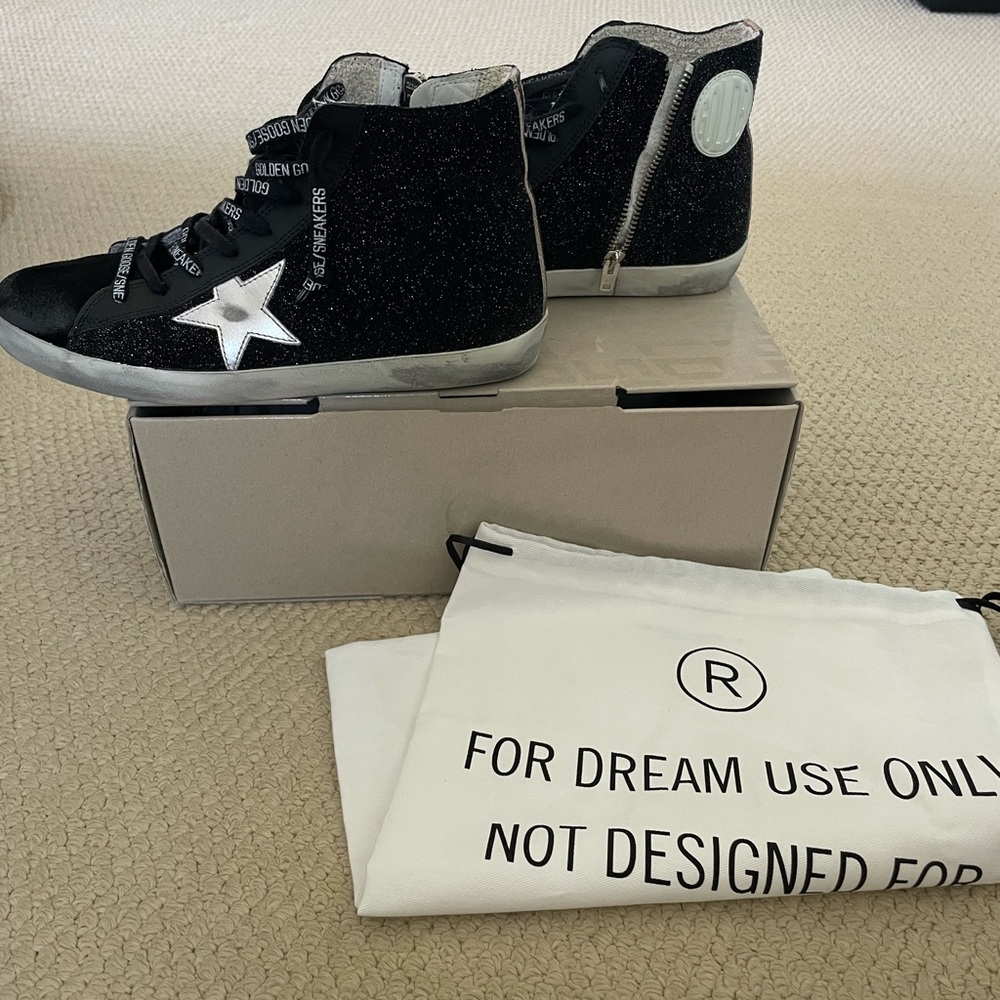 GOLDEN GOOSE FRANCY high tops- only worn once